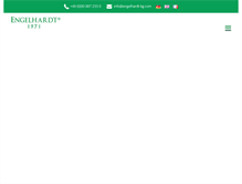 Tablet Screenshot of engelhardt-kg.com